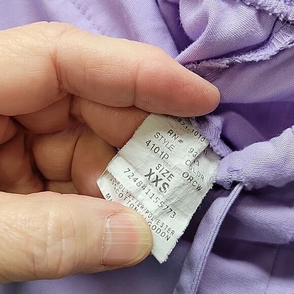 Bundle of 4 pc. scrubs: SB, & UA, & Cherokee bottoms, size XS. - Picture 15 of 15